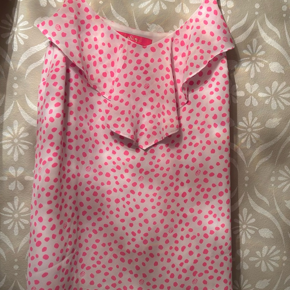 Lilly Pulitzer Karmen Cami In Lillys Dot! Small. S.